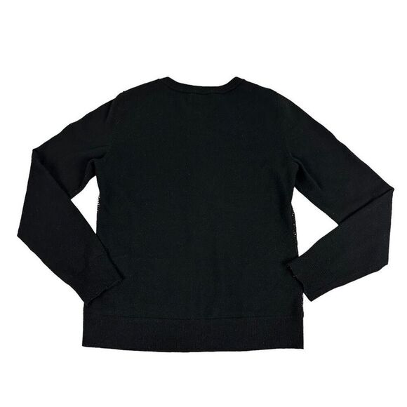 Banana Republic Black Lace Front Button Down Cardigan Size Small - Picture 2 of 8